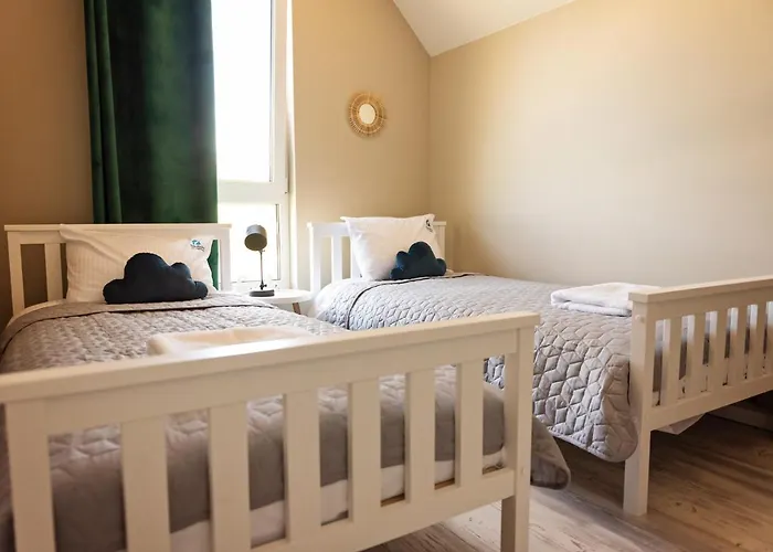 Siedlisko Na Wydmach, Sauna,podgrzewane Jacuzzi,domki Klimatyzowane,starlink Internet,parking Ferienhaus *