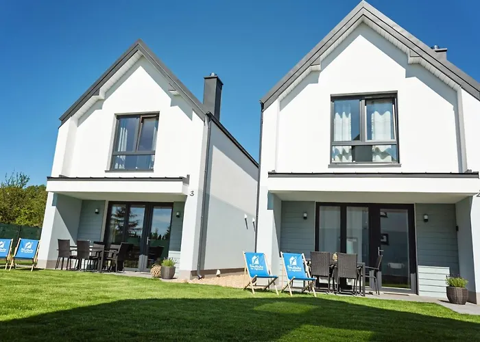 Siedlisko Na Wydmach, Sauna,podgrzewane Jacuzzi,domki Klimatyzowane,starlink Internet,parking Ferienhaus