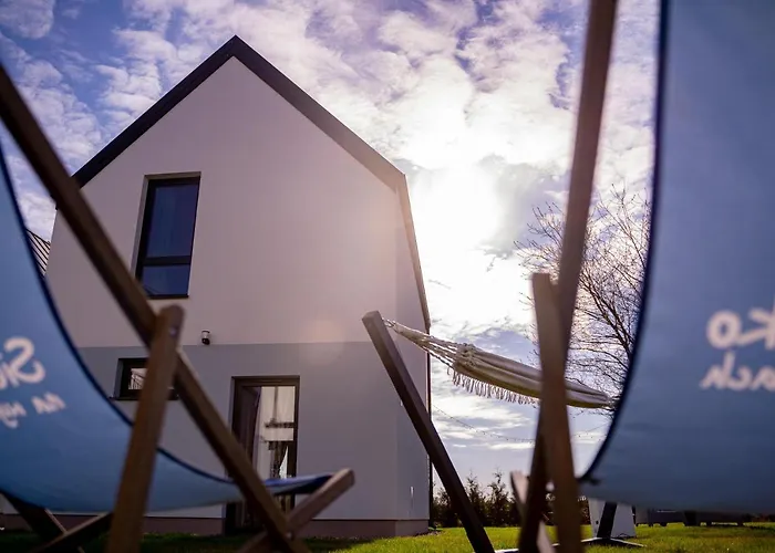 Nyaraló Siedlisko Na Wydmach, Sauna,podgrzewane Jacuzzi,domki Klimatyzowane,starlink Internet,parking *