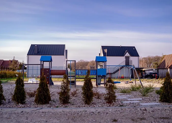 Nyaraló Siedlisko Na Wydmach, Sauna,podgrzewane Jacuzzi,domki Klimatyzowane,starlink Internet,parking